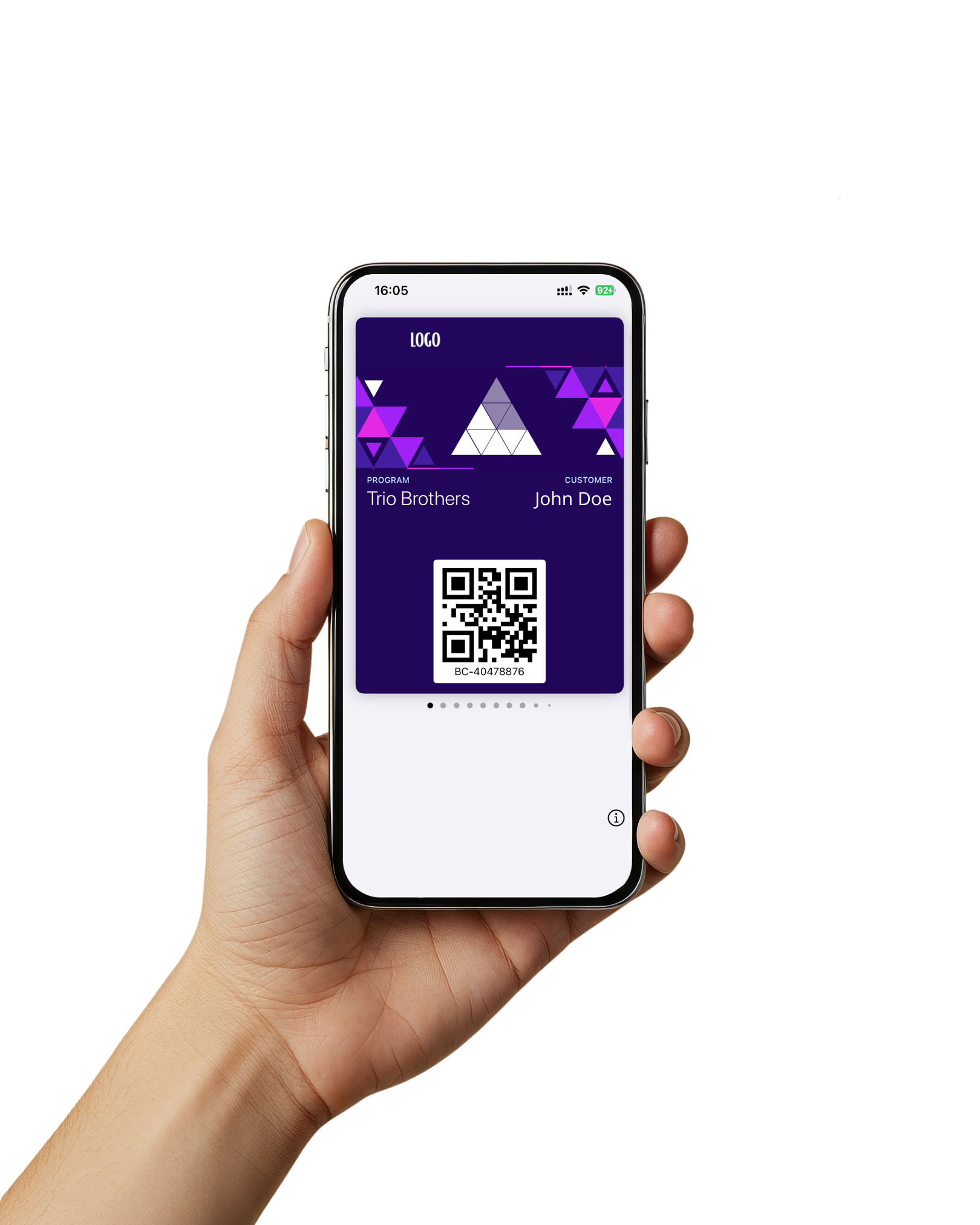 Investment platform interface showing key features